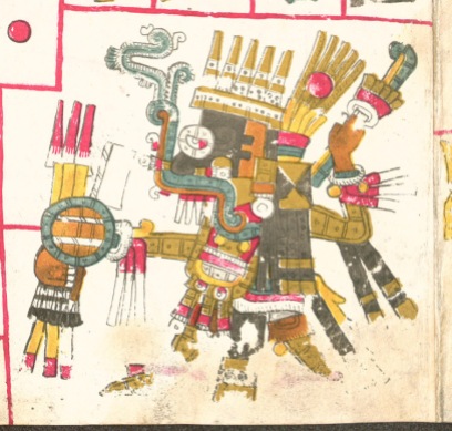 Tlaloc from Codex Borgia